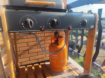 barbecue a gas