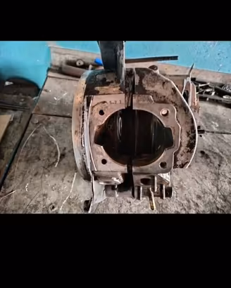 coppia carter motore ape50 tl2m 