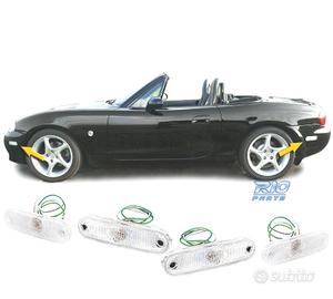 FRECCIE LATERALI PER MAZDA MX5 89-05 BIANCO