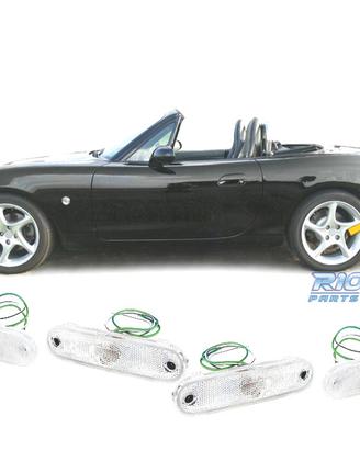 FRECCIE LATERALI PER MAZDA MX5 89-05 BIANCO