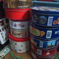 scatole di latta biscotti vintage