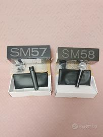 2 microfoni tipo Shure nuovi 