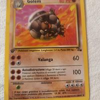 carta Pokemon Golem