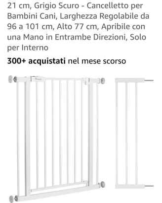 cancelletto per cani e bambini