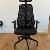 Sedia gaming ufficio Ikea completamente regolabile