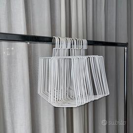 Stock Q.31 Grucce Porta Costumi bianco 40X35