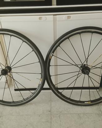 Coppia Ruote Bici da Corsa - Compatibili Shimano -