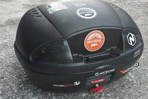 Bauletto moto con piastra givi monolock