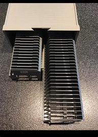 Due Box  x diapositive con 2 caricatori per 50 pz.