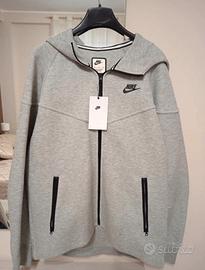 Felpa Nike Tech Fleece Donna Grigia Taglia M