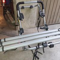 Portabici posteriore alluminio 3 posti