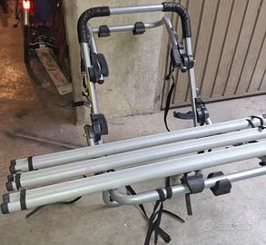 Portabici posteriore alluminio 3 posti