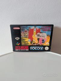 SUPER NINTENDO SNES THE ADDAMS FAMILY ITA GIG 