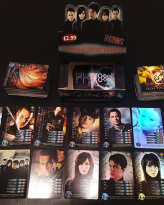 RARA Collezione 600 Trading Cards Torchwood TARDIS