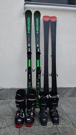Sci head magnum 170- Rossignol 163 e scarponi