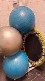 Palla fitball / Trampolino elastico