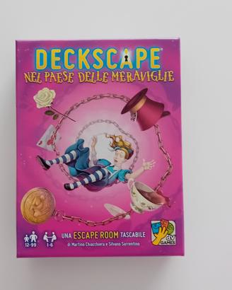 Gioco DECKSCAPE-Escape Room tascabile