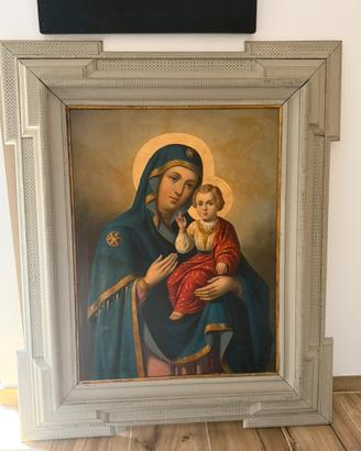 Dipinto Madonna con bambino