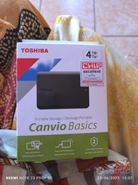 Toshiba canvio basics 4TB