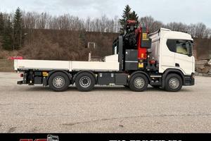 Scania G450 8X2 ,GRU NUOVA PALFINGER PK 92002 SH 8