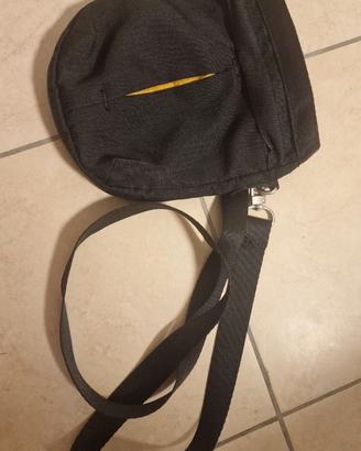 Borsello Tracolla Unisex IKEA Nero e Giallo