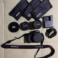 Fotocamera canon EOS 200D+18-55+24 f/2.8