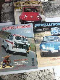 varie riviste di moto e auto.