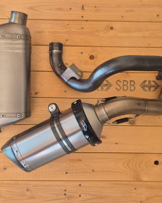kit evo ktm duke 690 powerparts akrapovic