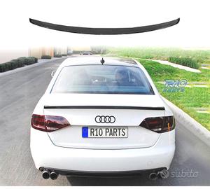 SPOILER AUDI A4 B8 08-15 CARBONIO