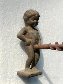 Cavatappi putto bimbo apribottiglie vintage epoca