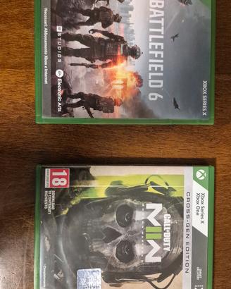 Battlefield 6 e Call of duty MW2 