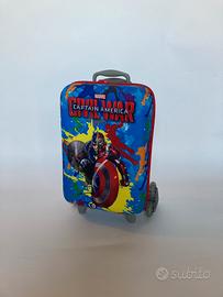 Zaino Trolley per bambini Capitan America