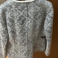 Giacca lana cotta grigia