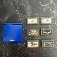Game boy Advanced SP + 6 giochi
