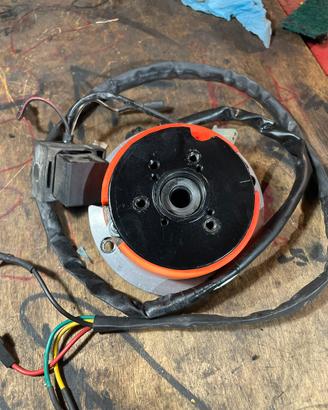 Accensione a rotore MVT DD con luci minarelli