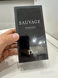 Dior sauvage eau de parfum 100ml nuovo da negozio