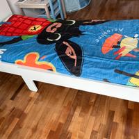 Letto singolo con materasso