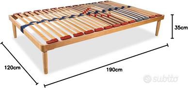 Rete modello Dyn + Materasso One By TEMPUR