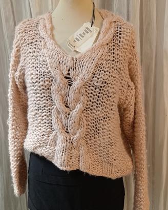 Maglione Souvenir Rosa antico