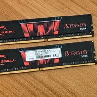 Coppia RAM G.SKILL Aegis DDR4 – 8GB (2×4GB) GAMING