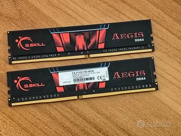 Coppia RAM G.SKILL Aegis DDR4 – 8GB (2×4GB) GAMING