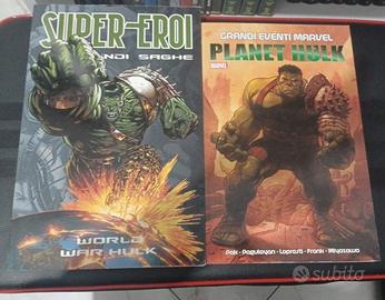Planet Hulk + World War Hulk Lotto 2 Volumi Panini