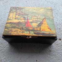 cassetta legno vintage