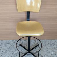 Sedia da scrivania anni 70 di design