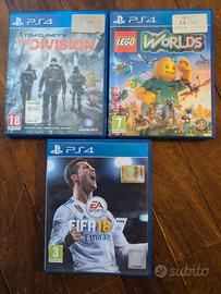 Tom Clancy's The Division + Lego Worlds + Fifa18