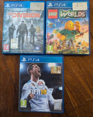 Tom Clancy's The Division + Lego Worlds + Fifa18