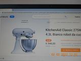 Robot da cucina KITCHENAID Classic 275W da 4,3 Lt