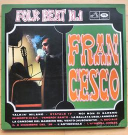 Francesco Guccini vinile LP folk beat