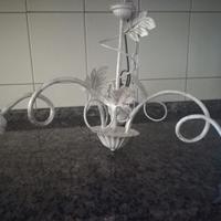 Lampadario e lampade da tavolo vintage