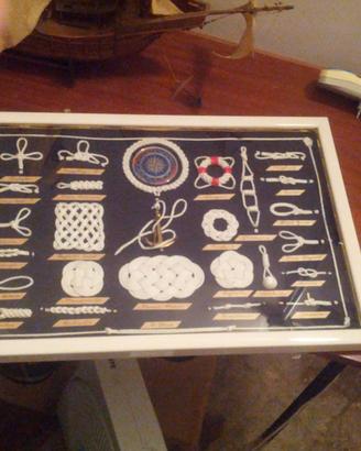 Quadro di nodi marinari